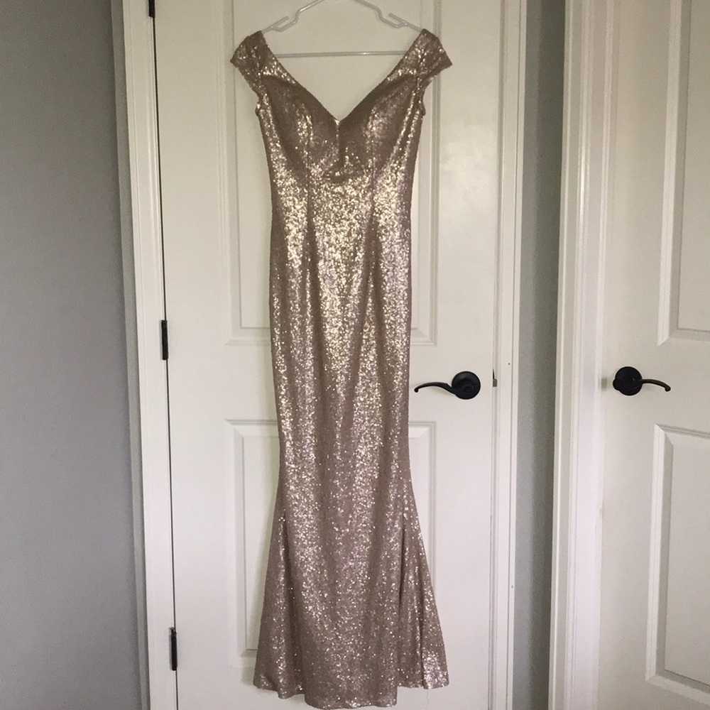 Sequin Bridesmaid Dress